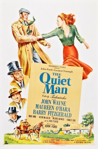 The quiet man movie poster - quiet,